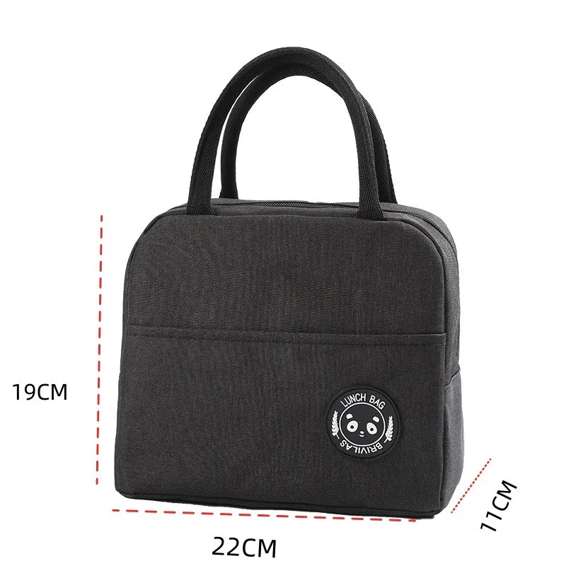 Insulated Thermal Lunch Bag – Waterproof Cooler Bag with Shoulder Strap for Camping, Work &amp; Outdoor Use