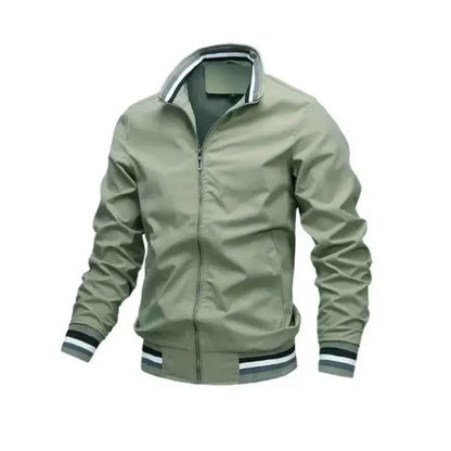 Men Windbreaker Jacket White Casual Jacket Fashion Men Outdoor Waterproof Sports Coat Spring Summer Bomber jacket Men Clothing