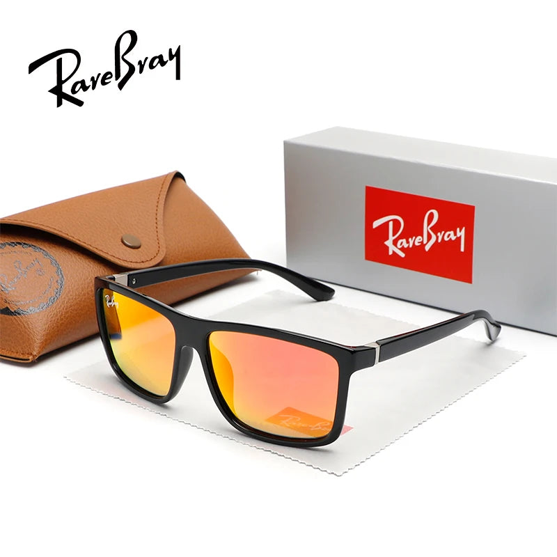 Sport Polarized Sunglasses – Unisex UV400 Rectangle Frame for Fishing, Baseball &amp; Outdoor
