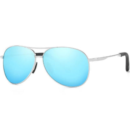 RCWJBON Square Aviator Sunglasses – UV400 Stainless Steel Frame | Unisex Driving &amp; Outdoor Eyewear