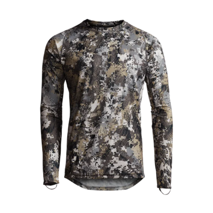 Long Sleeve Hunting Fishing Pullover, Polyester Camouflage, Anti-bacterial, Quick Dry, Sweat, High-grade, Autumn