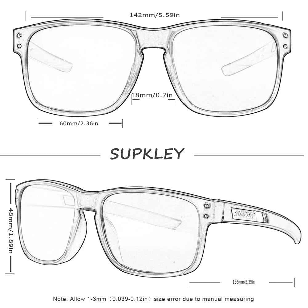 SUPKLEY Original Design Sports sunglasses Polarized Comfortable UV400 Sun Glasses For Men And Women Eyewear Accessory