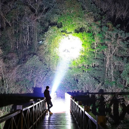 860000000LM Ultra Powerful LED Headlamp Super Bright Long Range 4500M Head Flashlight Rechargeable  Head Lantern Fishing Hunting