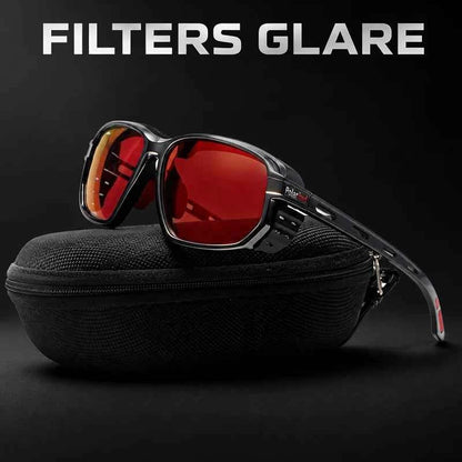 Polarized Fishing &amp; Sports Goggles – Foam Seal, Photochromic Option, UV400, 5 Lens Modes