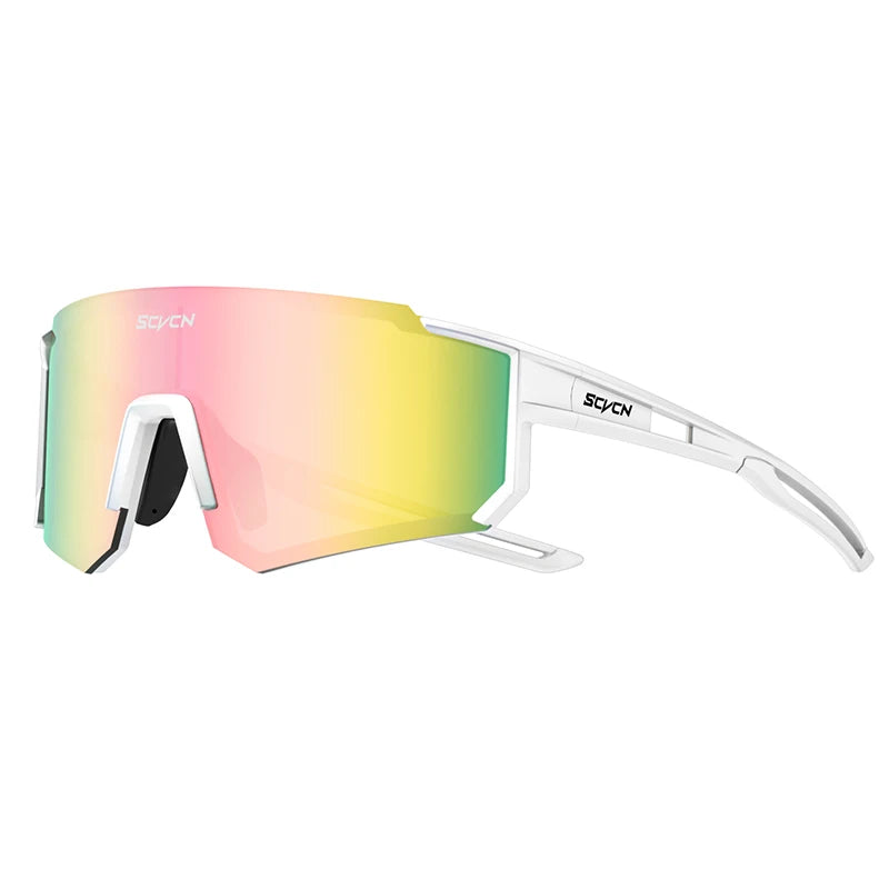 SCVCN Y2K Cycling Sunglasses – UV400 Polycarbonate Road Bike Glasses for Men &amp; Women | Street, Driving, Hiking, Golf