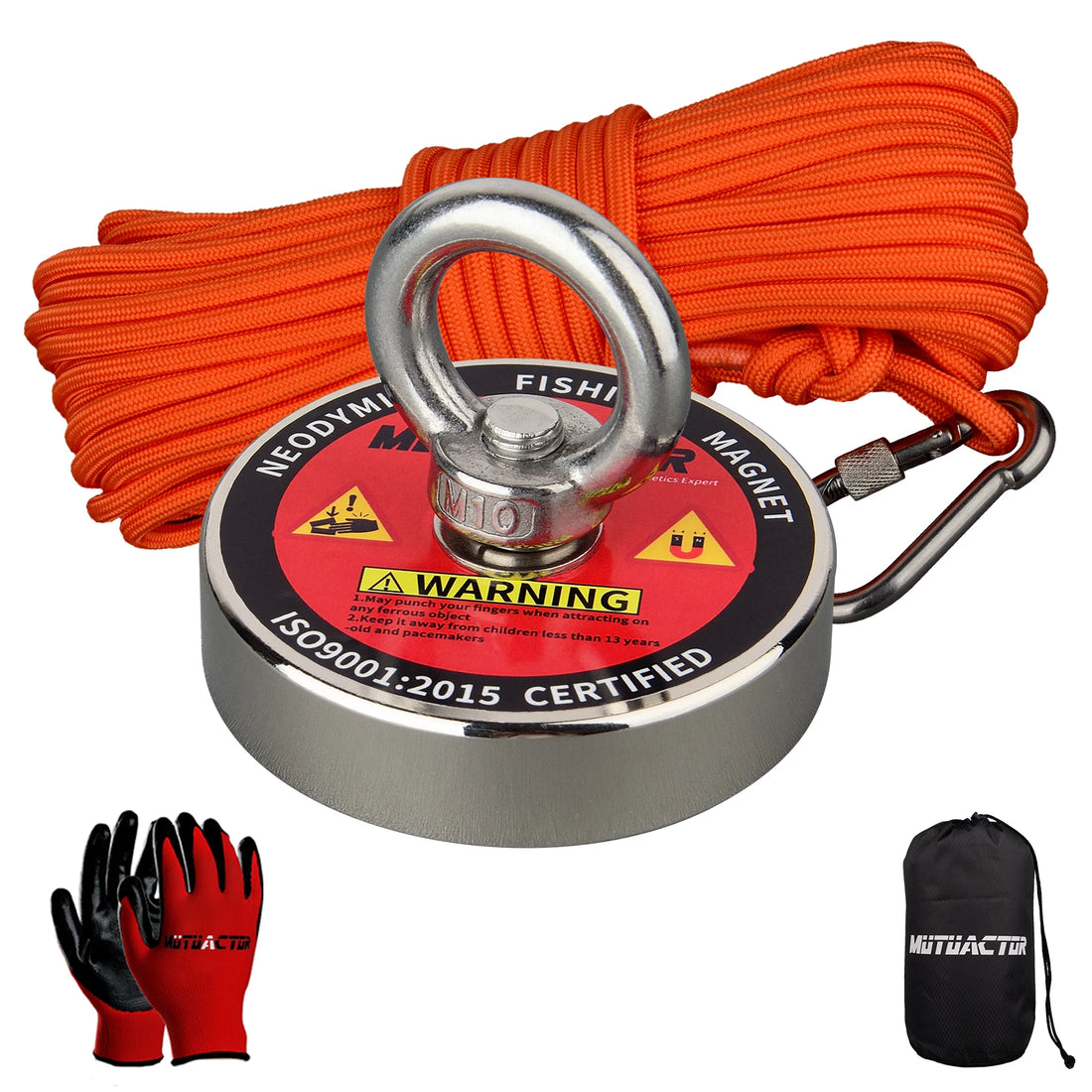 Lifting Magnet Set  Rope Permanent Pot Magnet  Outdoor Funny Tools Fishing