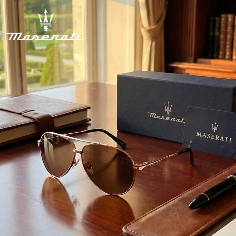 Polarized Pilot Sunglasses | UV400 Mirror Lens | Alloy Frame