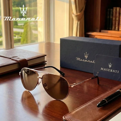 Polarized Pilot Sunglasses | UV400 Mirror Lens | Alloy Frame