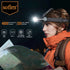 Sofirn HS41 Headlamp – 4000lm, 4×SST20, 9 Modes, IP68, USB-C Rechargeable, Magnetic Tail (5000K or 6500K)