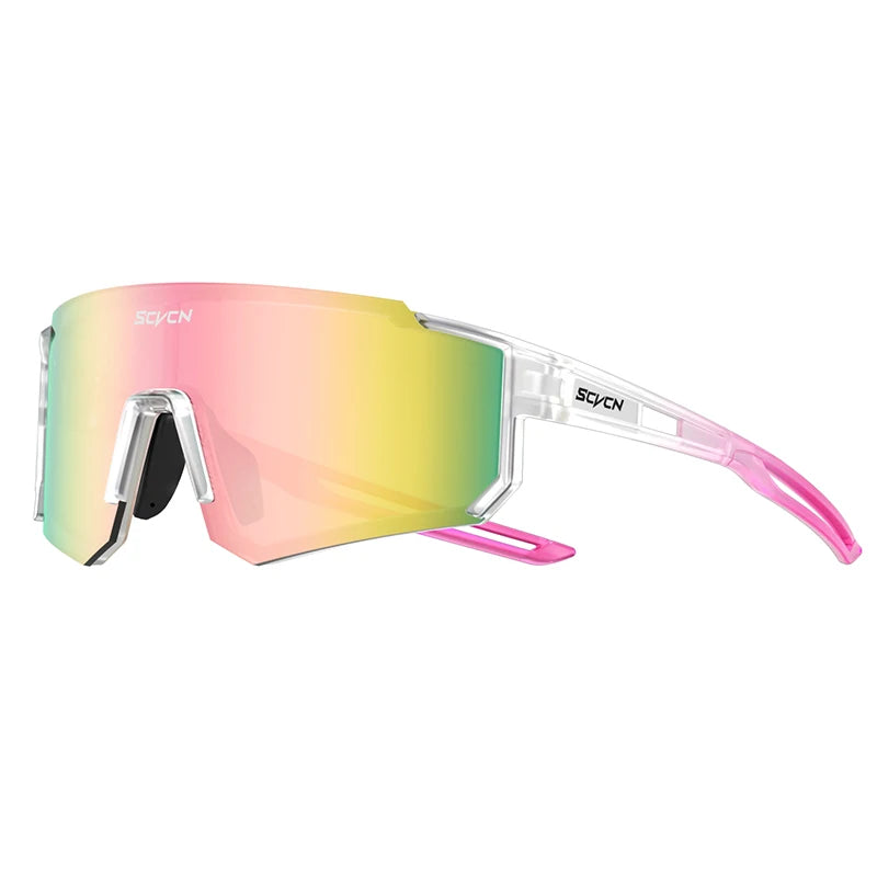 SCVCN Y2K Cycling Sunglasses – UV400 Polycarbonate Road Bike Glasses for Men &amp; Women | Street, Driving, Hiking, Golf