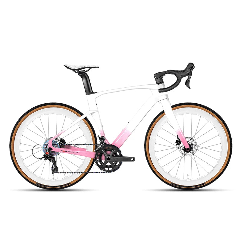 Twitter Carbon Wireless Gravel V3 Gravel Bike 700*40C WheelTop GEX-13S Electronic Road Disc Bicycle With 50mm Carbon Wheelsets