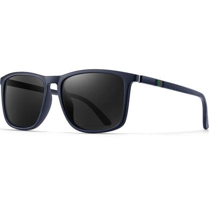 Classic Square Polarized Sunglasses – UV400 Lightweight Shades for Driving, Fishing &amp; Travel