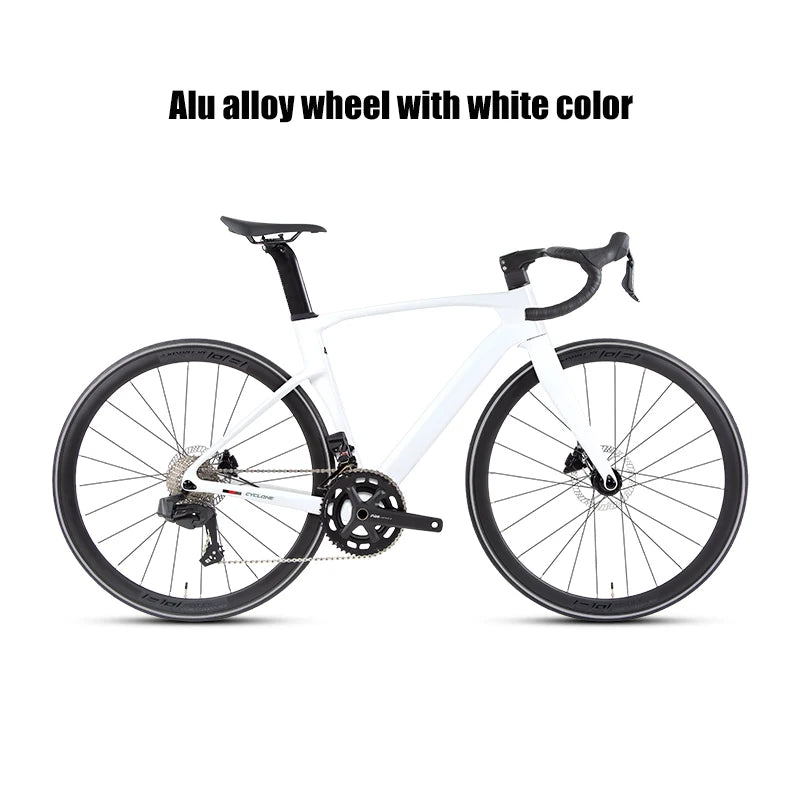 Twitter Full Carbon Road Bike Wireless Electronic Shifting WheelTop EDS TX 2X12 Speed Hydraulic Disc Brake Adult Men&