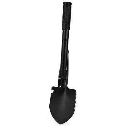 Foldable Shovel with Compass Multi Purpose for Camping Hiking Backpacking Gardening Hiking Accessories