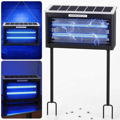 JOYINLED Solar Bug Zapper – Outdoor Waterproof Mosquito Killer | 16W, 20W &amp; 40W