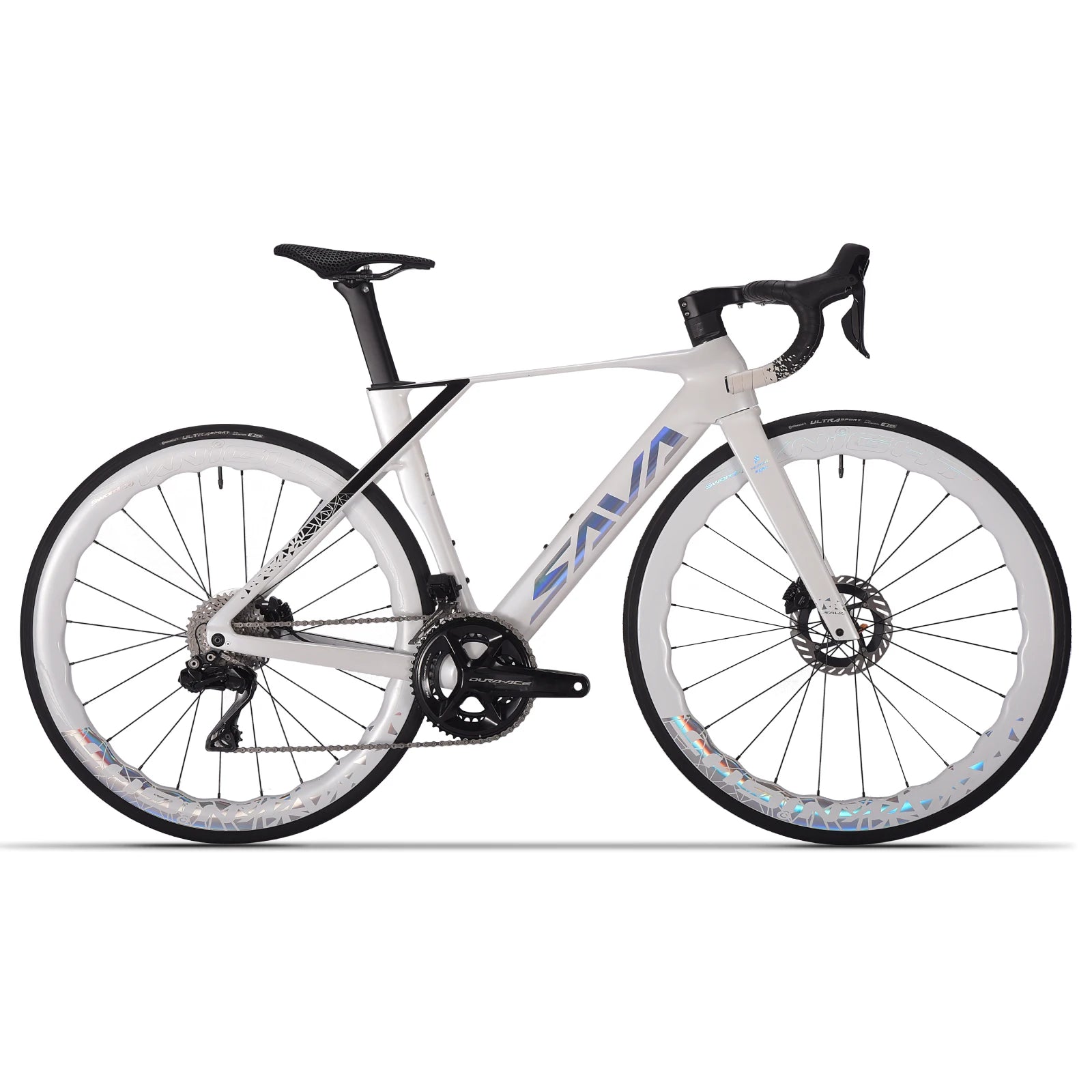 SAVA CRN R9 Full Carbon Fiber Electronic Shift Road Bike Ultra-lightweight 7.3kg Equipped with SHIMANO DURA-ACE 9270 Di2 Kit