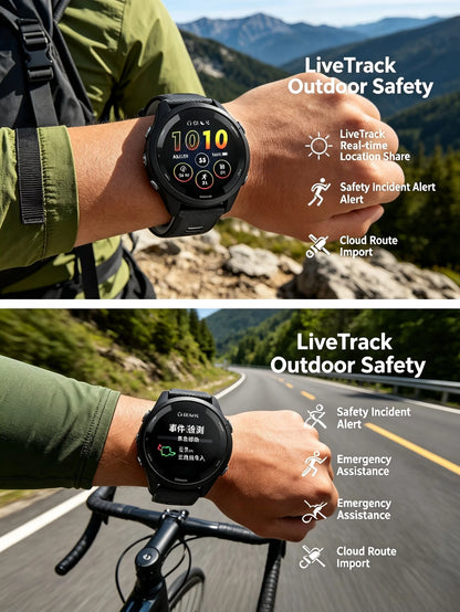 Garmin Forerunner 265 GPS Smartwatch | AMOLED | Multi-Sport Training | NFC