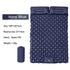 Ultralight Inflatable Camping Mattress with Pillows Built-in Pump Portable Air Sleeping Pad for Outdoor Hiking Travel Tent