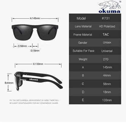 Polarized Fishing Sunglasses UV400 – Sport Wraparound, Cycling &amp; Driving