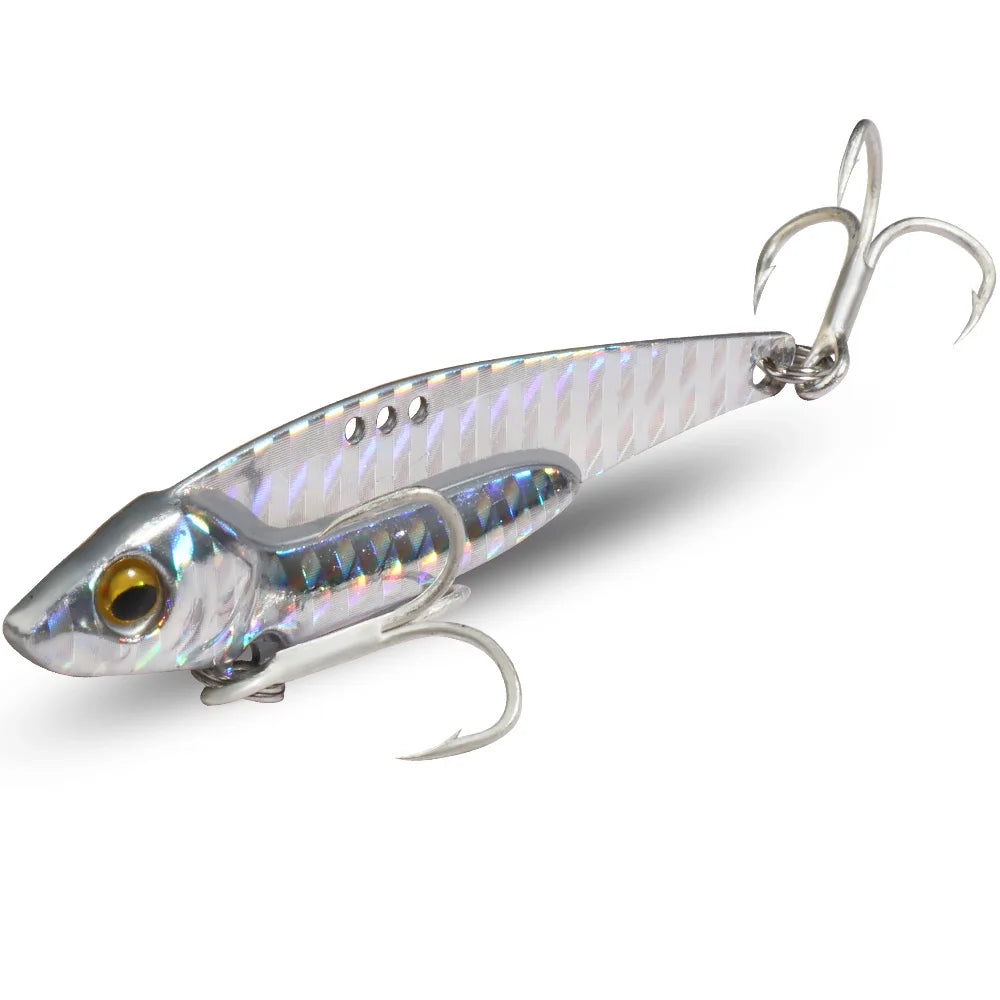 GOBAIT VIB Metal Jig Fishing Lure – Sinking Vibration Blade Bait | 7g–20g | Pike, Bass &amp; Trout