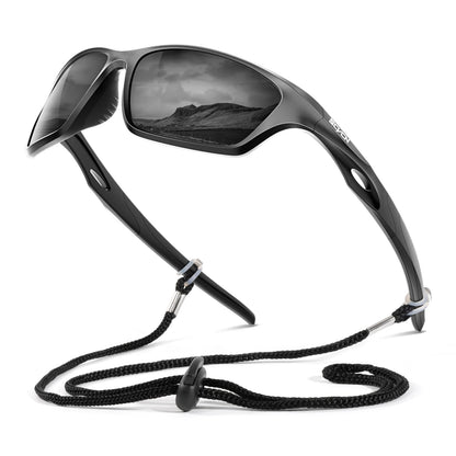 SCVCN Polarized Fishing Sunglasses Sports Sunglasses for Men and Women Men and Women Mountain Bicycle Riding Goggle Bike UV400