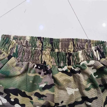 AUKUPKEE Tactical Mesh Mosquito-Proof Suit – Unisex Camo Hoodie &amp; Pants Set