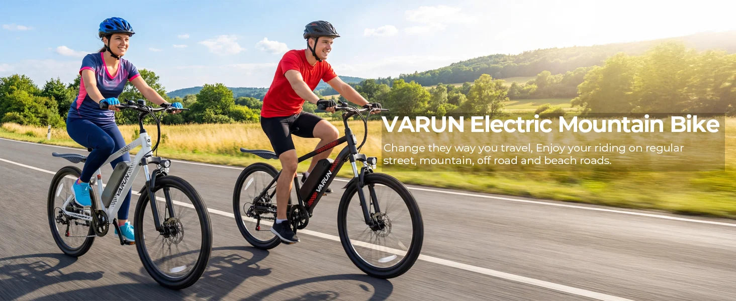 Varun M24-1 Adult Electric Bike, 500W Peak Power Electric Road Bike, 36V 7.8Ah Battery, 24-inch E-Bike, Max Speed 32km/h