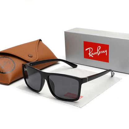 RareBray Polarized Sunglasses – Large Square Frame, UV400, Unisex