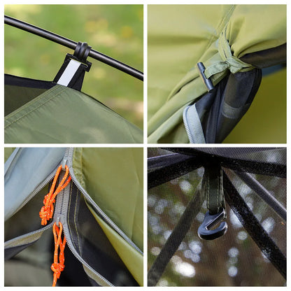 Night Cat Backpacking Tent – 1-2 Person, Easy Clip Setup, Rainproof &amp; Lightweight