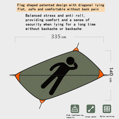 Camping Hammock With Mosquito Net Outdoor Garden Portable Awning Tent Canopy Sleeping Hanging Hammocks Swing For Nature Hike