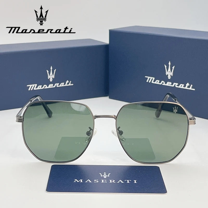 Premium Pilot-Style Polarized Driving Sunglasses – UV400 Mirror Lenses Anti-Reflective Alloy Frame Unisex Outdoor Eyewear (Model 81808)