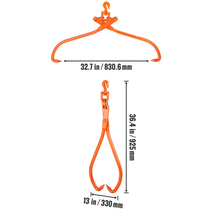 SucceBuy Log Skidding &amp; Lifting Tongs – Heavy-Duty 