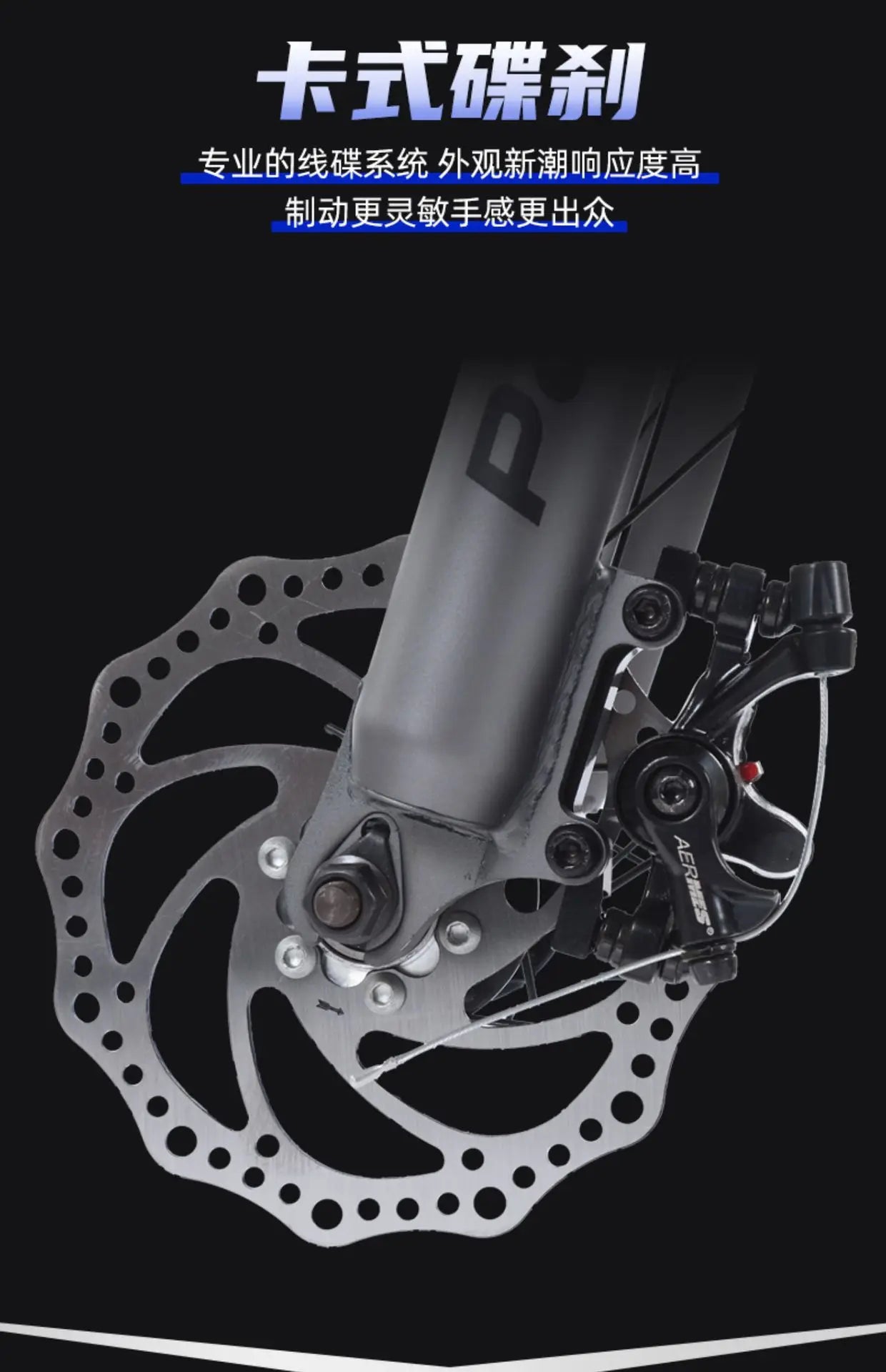 Mountain Bike for Adult Men Women, Students Kids, Aluminum Alloy Shifting Gears Disc Brakes Shock Absorption Butterfly Handlebar