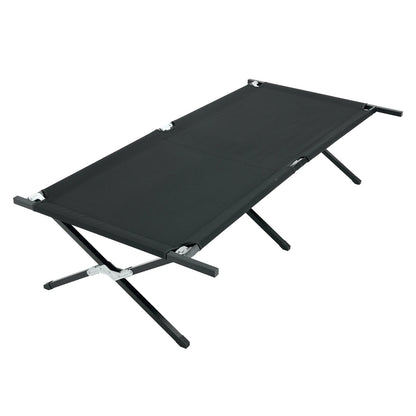 JHK Folding Camping Cot – 300 LBS Capacity | 73" x 30.3" | Tool-Free Setup | Ships from US