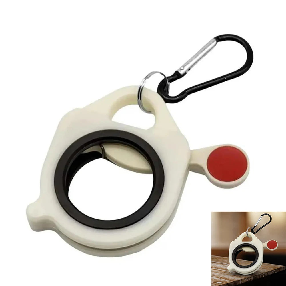 Zip Tie Holder Plastic Fluorescent Cable Tie Organizer Reusable Electrical Wire Ties Clip Portable Cable Tie Storage Tool