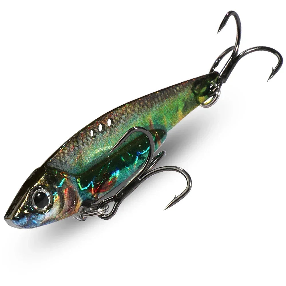 GOBAIT VIB Metal Jig Fishing Lure – Sinking Vibration Blade Bait | 7g–20g | Pike, Bass &amp; Trout