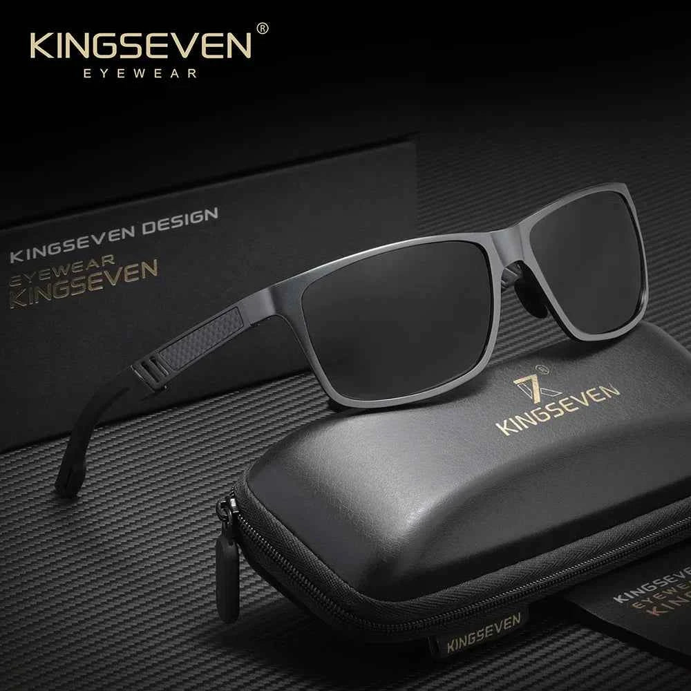 KINGSEVEN Trendy Polarized Sunglasses – UV400 Anti-Glare Outdoor Eyewear for Men &amp; Women