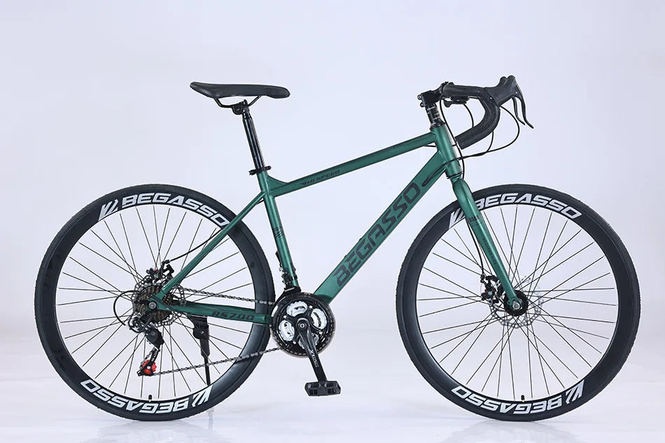 Cross-border wholesale 700C geared unisex road bike for urban outdoor commuting, adult student