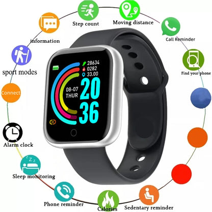 Fitness Smartwatch | Heart Rate, Sleep &amp; Activity Tracker | Android &amp; iOS