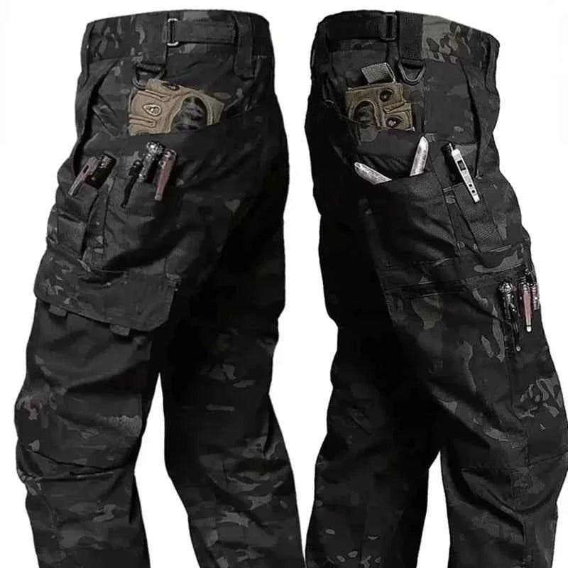 New Tactical Work Pants Men Outdoor Cargo Trousers Multi-pocket Waterproof Pant Autumn Spring Outdoor Workwear Hiking Trousers