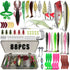 Complete Fishing Lure Kit with Tackle Box – 86 / 88 / 136 / 149 / 366pcs for Trout, Pike & Bass