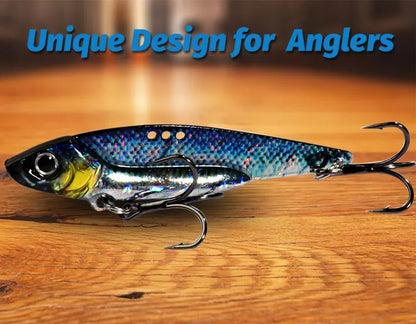 GOBAIT VIB Metal Jig Fishing Lure – Sinking Vibration Blade Bait | 7g–20g | Pike, Bass &amp; Trout