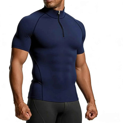 Compression T-shirt Men Summer Sportswear Homme Tops Tee Training Sport Clothing Gym Fitness Jersey Tights Running T Shirt Men