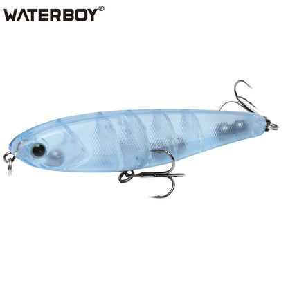 WATERBOY Pencil Stickbait – Walk-the-Dog Topwater Lure, 8.5cm / 9.5cm / 12.8cm, 32 Colors