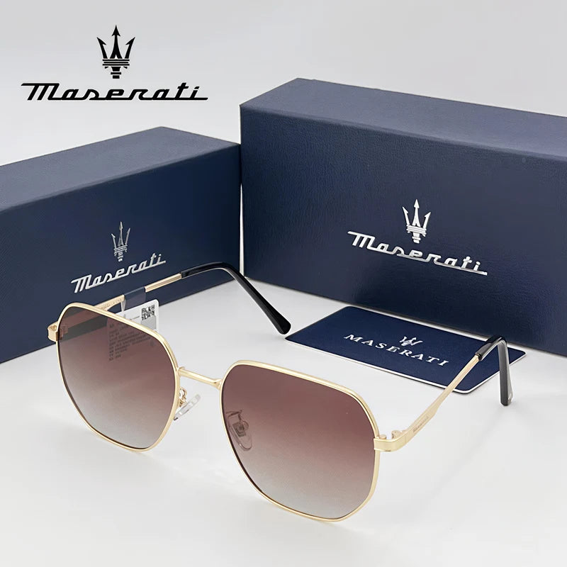 Premium Pilot-Style Polarized Driving Sunglasses – UV400 Mirror Lenses Anti-Reflective Alloy Frame Unisex Outdoor Eyewear (Model 81808)