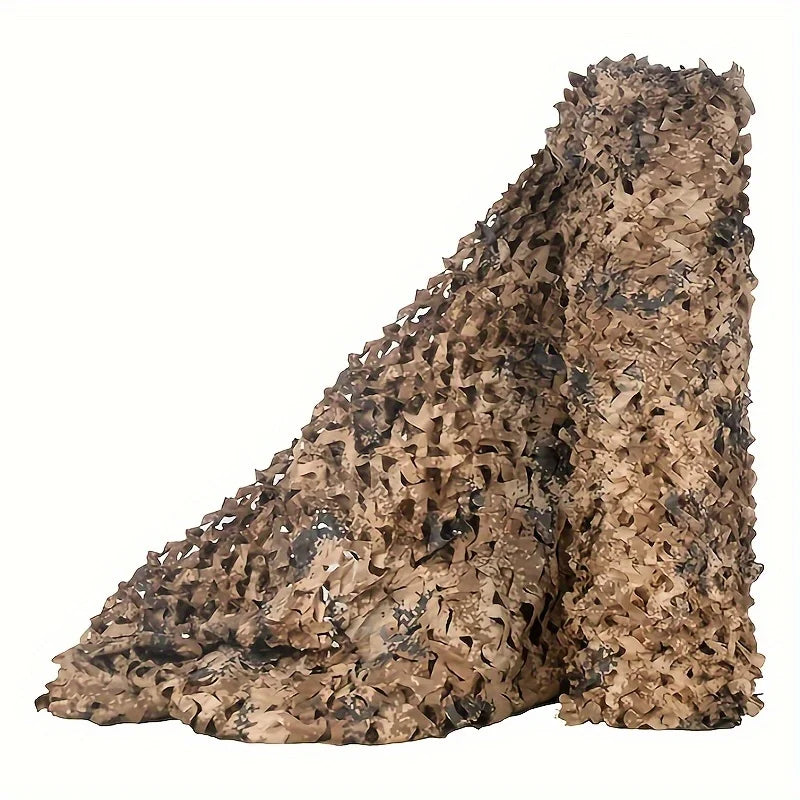 Woodland Camo Netting – Hunting Camouflage Net &amp; Sunshade Mesh for Blinds, Camping &amp; Car Covers