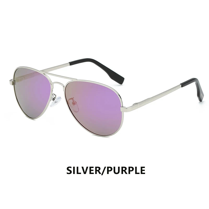 Aviation Pilot Polarized Sunglasses UV400 – Alloy Frame, Anti-Glare, Unisex