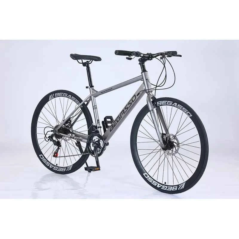 Cross-border wholesale 700C geared unisex road bike for urban outdoor commuting, adult student