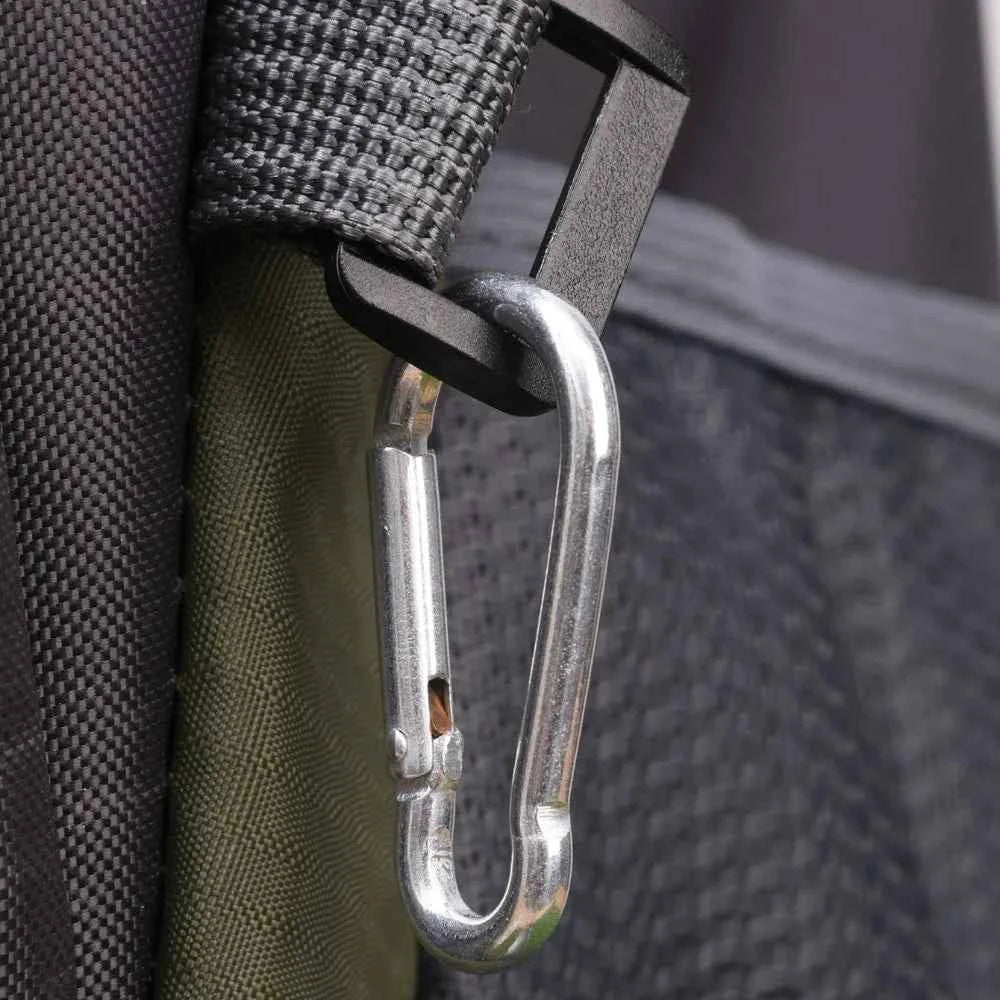 Mini Carabiner Alloy Survival Gear Camp Mountaineering Hook Outdoor Carabiner Keychain Tourist Hooks Fishing Buckle Wholesale