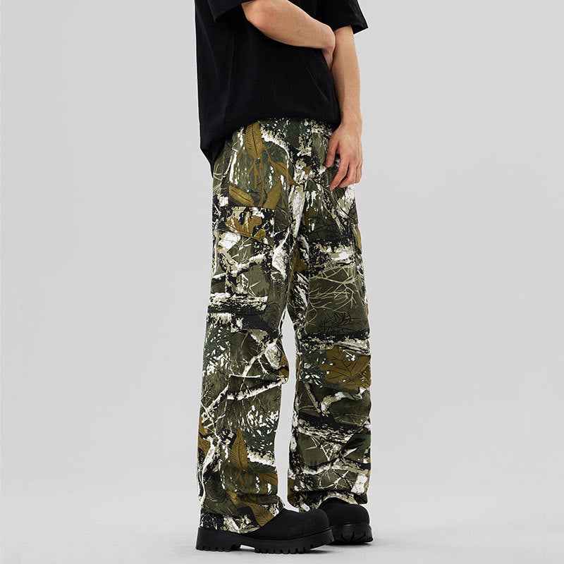 New American Camouflage Cargo Pants Men